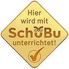 Hier wird mit SchuBu unterrrichtet!